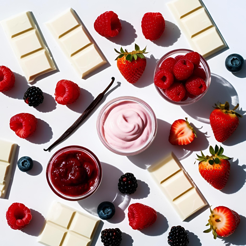 Bruma corporal White Chocolate Raspberry Filling de Wannabe de 100 ml, aroma a chocolate blanco y frambuesa