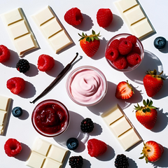 Bruma corporal White Chocolate Raspberry Filling de Wannabe de 100 ml, aroma a chocolate blanco y frambuesa