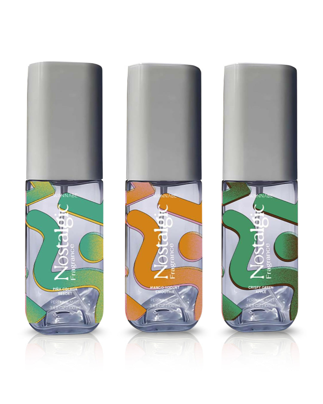 Pack Frutal 🍍 3 Brumas Corporales (100ml)