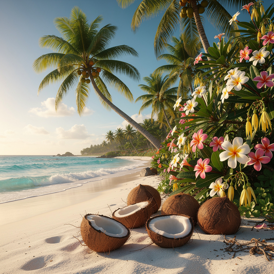 🌊 La Playa – Bruma Perfumada con Aroma a Cítricos, Flores Tropicales y Coco Cremoso